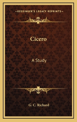 Cicero: A Study 1164500635 Book Cover