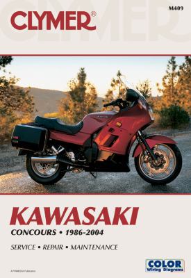 Clymer Kawasaki Concours 1986-2004 0892878894 Book Cover