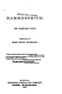 Hammersmith - His Harvard Days 1535154608 Book Cover