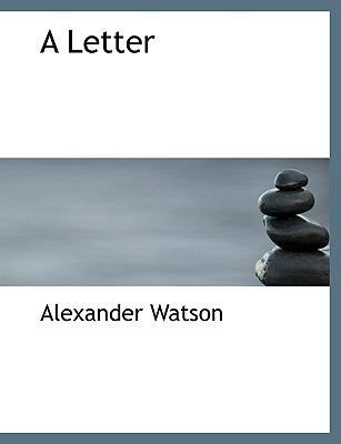 A Letter [Large Print] 1116122421 Book Cover