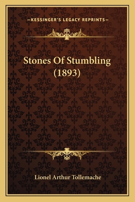 Stones Of Stumbling (1893) 1164125648 Book Cover