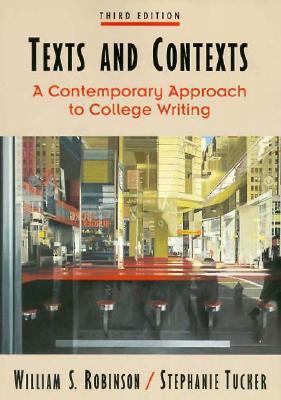 Texts and Contexts: A Contemporary Approach to ... 0534523358 Book Cover
