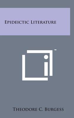Epideictic Literature 1498144187 Book Cover