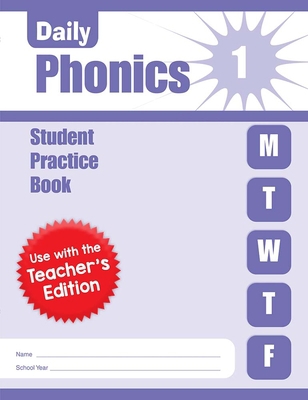 Evan-Moor Daily Phonics, Grade 1 Student Workbook 1609635418 Book Cover