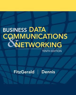 Business Data Communications and Networking 0470055758 Book Cover