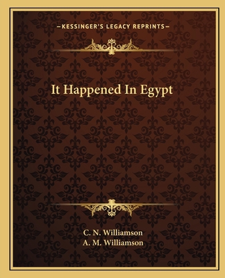 It Happened In Egypt 1162668512 Book Cover