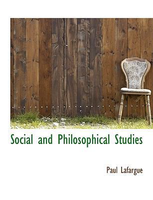 Social and Philosophical Studies [Large Print] 1116404443 Book Cover