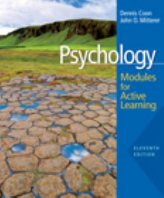 Psychology: Modules for Active Learning 0495553387 Book Cover