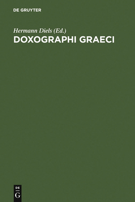 Doxographi Graeci [German] 3110013738 Book Cover