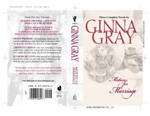 Motive For Marriage (By Request 3'S) 0373201761 Book Cover