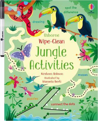 Wipe-Clean Jungle Activities 1474951317 Book Cover