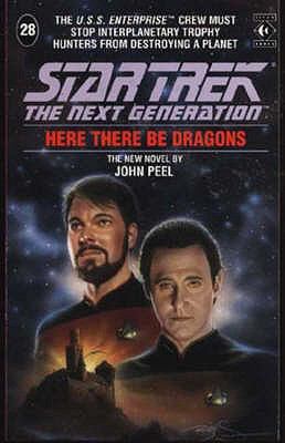 Star Trek the Next Generation 28: Here There Be... B001KTWPW6 Book Cover