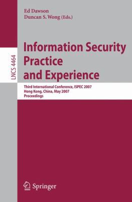 Information Security Practice and Experience: T... 3540721592 Book Cover