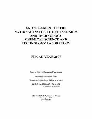 An Assessment of the National Institute of Stan... 0309111757 Book Cover