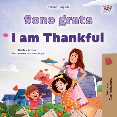 I am Thankful (Italian English Bilingual Childr... [Italian] [Large Print] 1525976710 Book Cover