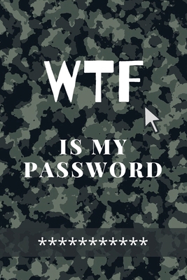 WTF Is my Password: Amazing Green Camouflage Lo... [English, Middle] 1716341663 Book Cover
