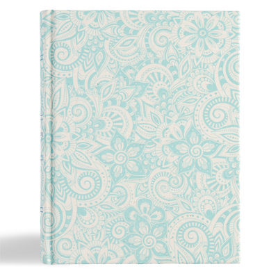 KJV Notetaking Bible, Blue Floral 1433645599 Book Cover