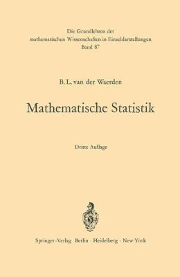 Mathematische Statistik [German] 3540033009 Book Cover