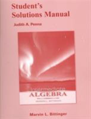 Students Solutions Manual for Intermediate Algebra 0321305795 Book Cover