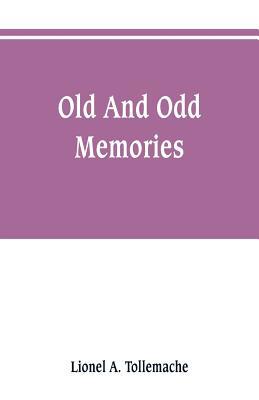 Old and odd memories 9353801710 Book Cover