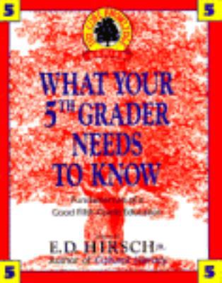 What Your 5th Grader Needs to Know 0385411197 Book Cover