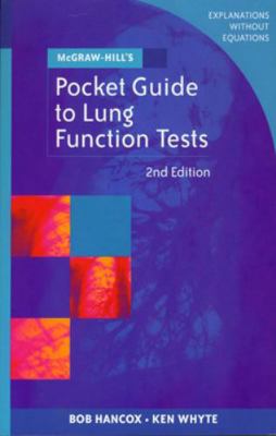McGraw-Hill's Pocket Guide to Lung Function Tests 0074715968 Book Cover