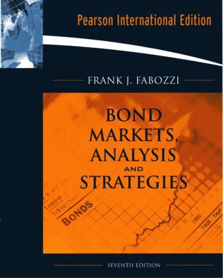 Bond Markets, Analysis, and Strategies 0136099742 Book Cover