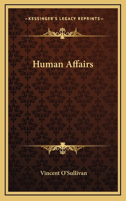 Human Affairs 1163850365 Book Cover
