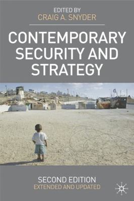Contemporary Security and Strategy 0230520960 Book Cover