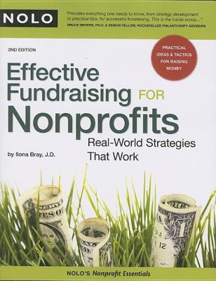 Effective Fundraising for Nonprofits: Real-Worl... 1413307485 Book Cover