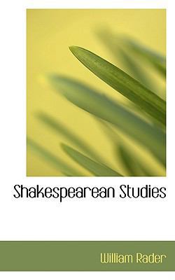 Shakespearean Studies 055494832X Book Cover