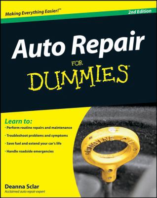 Auto Repair for Dummies 076459902X Book Cover