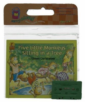 Five Little Monkeys Sitting in a Tree Book & Ca... 0395720907 Book Cover