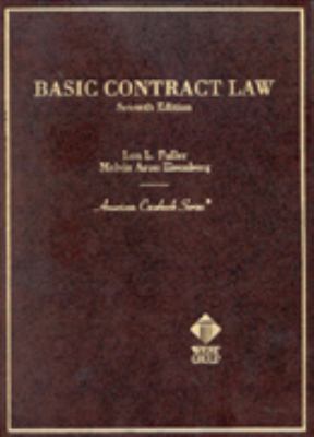 Basic Contract Law 0314238670 Book Cover