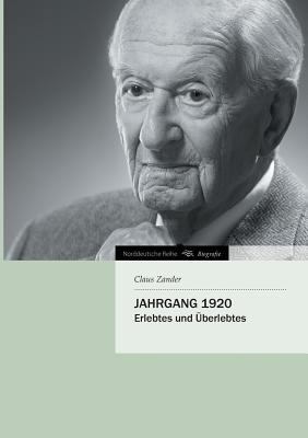 Jahrgang 1920 [German] 3842422814 Book Cover