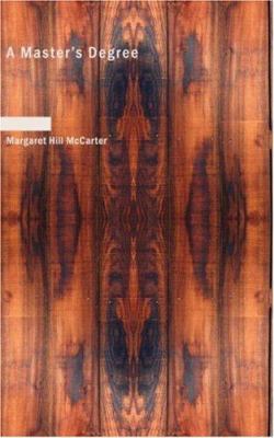 A Master's Degree 1426400330 Book Cover