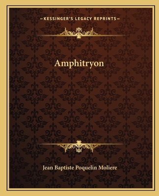 Amphitryon 1162652403 Book Cover