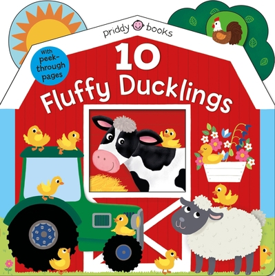 Tiny Tots Peep-Through: 10 Fluffy Ducklings 1684491290 Book Cover