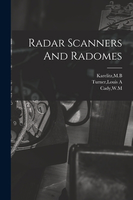 Radar Scanners And Radomes 1016086288 Book Cover