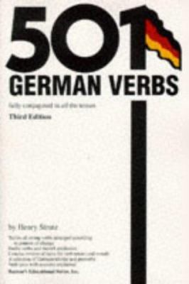 501 German Verbs 0764102842 Book Cover