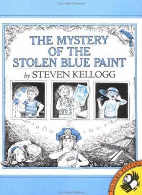 The Mystery of the Stolen Blue Paint 0140546723 Book Cover