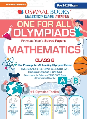 Oswaal One For All Olympiad Previous Years' Sol... 9356345287 Book Cover
