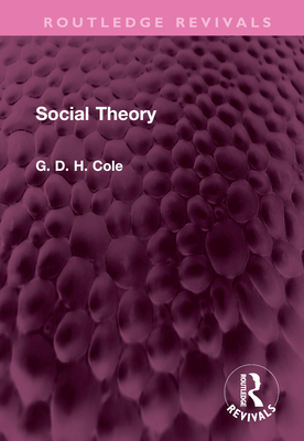 Social Theory 1032521872 Book Cover
