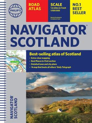 Philip's Navigator Scotland (Philip's Road Atla...            Book Cover