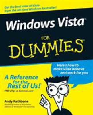 Windows Vista For Dummies B007CJ5VN8 Book Cover