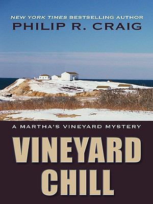 Vineyard Chill: A Martha's Vineyard Mystery (Th... [Large Print] 1410408639 Book Cover