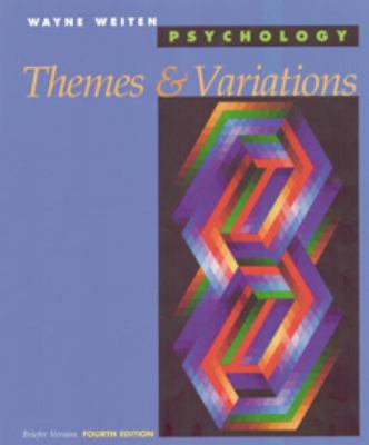 Psychology Themes And Variations, 4/E B01CMYCKZY Book Cover