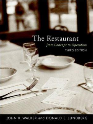 The Restaurant: From Concept to Operation 0471356069 Book Cover