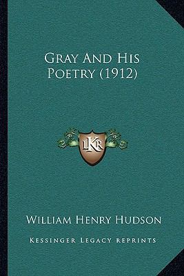 Gray And His Poetry (1912) 1165760223 Book Cover