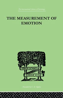 The Measurement of Emotion 113888250X Book Cover